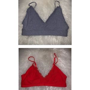 URBAN OUTFITTERS “out from under” bralettes